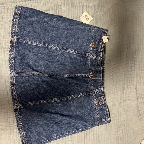 We The Free denim mini skirt size 32 - Picture 4 of 6